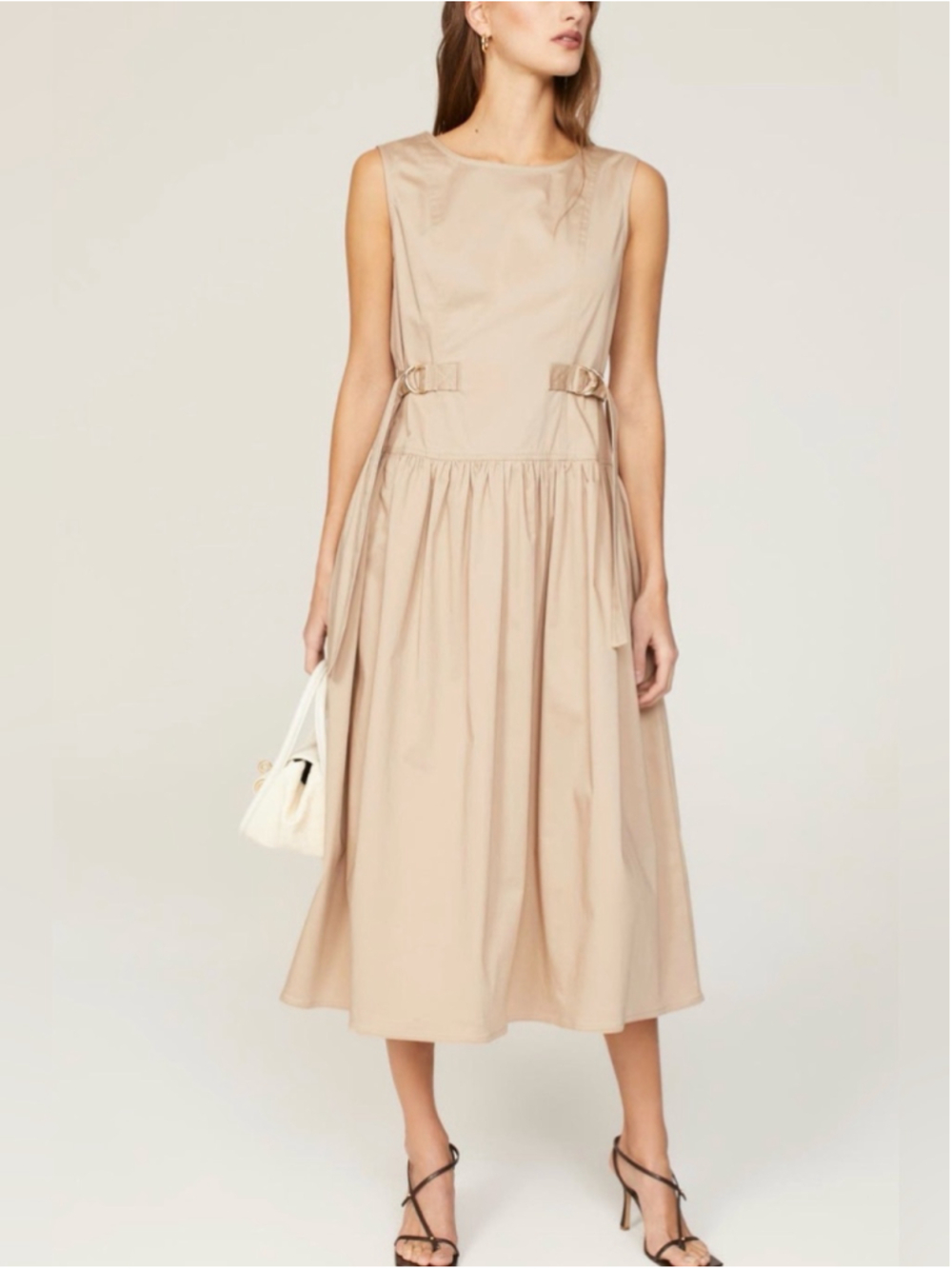 Shoshanna Clark Midi Dress - Picture 1 of 14